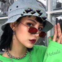 【hot sale】❀☊ D03 Korean Ulzzang Retro Rectangle Sunglasses Fashion Eyeglasses