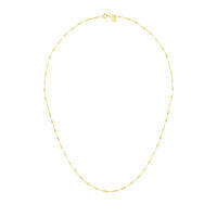 PRIMA สร้อยคอ 18K สี Yellow Gold ยาว 16 นิ้ว 755N1874-01 **สร้อยเปล่า**