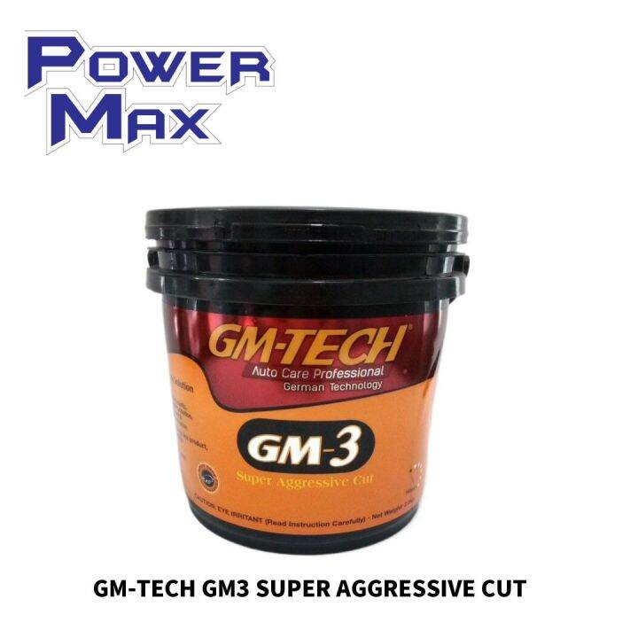 GMTECH CUTTING COMPOUNDGM3(SAC)SUPER AGGRESSIVE CUT 2.5KG Lazada