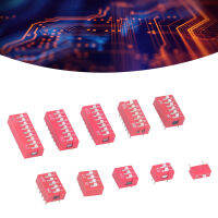 Dip Switch Assorted Kit Dip Switch 2.54mm Range for Circuit Breadboards