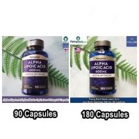 กรดอัลฟาไลโปอิก + ไบโอติน Alpha Lipoic Acid plus Biotin Optimizer 600mg - PipingRock #ALA + ไบโอติน Piping Rock