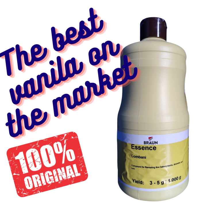 Vanilla Extract vanilla flavor natural Combani Braun vanilla essence