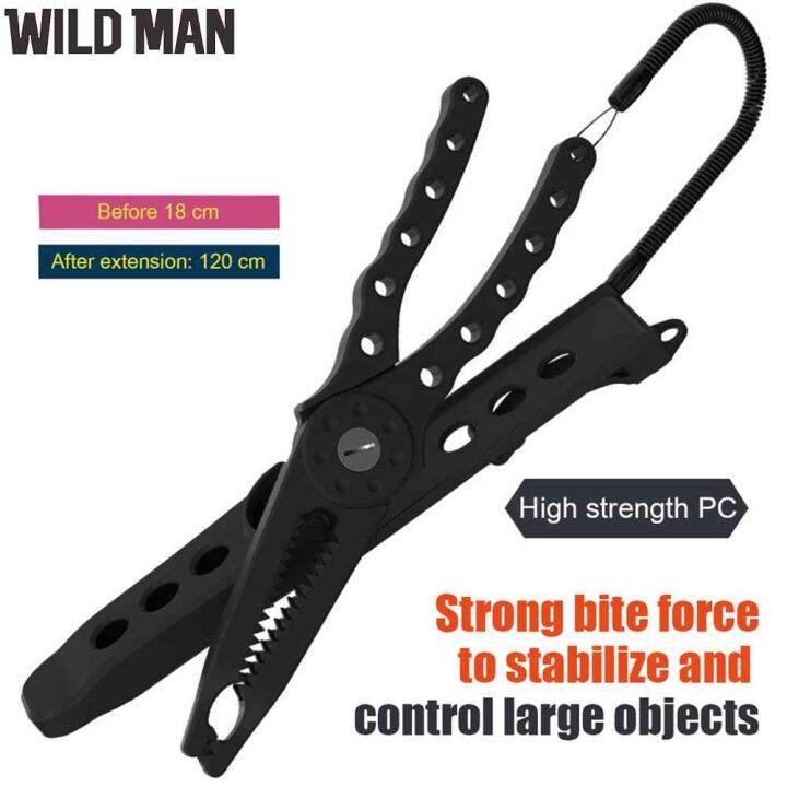 Fish Lip Grabber Plier Controller Holder Clamp Fishing Tongs Gripper