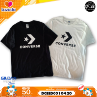 Dcee Shop เสื้อยืด เสื้อ Converse รีด Flex PU100 ยืดหยุ่น ไม่ยับ ไม่ร้อน งานป้าย GILDAN / Soft  cotton100% ผ้าคุณภาพดี ใส่สบาย ไม่ย้วย