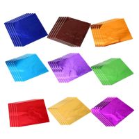 900 Pcs Foil Paper Chocolate Wrapping Wrappers Jellybeans Candy Self Made Aluminum Caramel