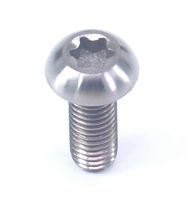 2 PCS M5x14mm Ti GR5 Titanium Dome Button Head Screw T25 Torx For Bike Bottle Cage