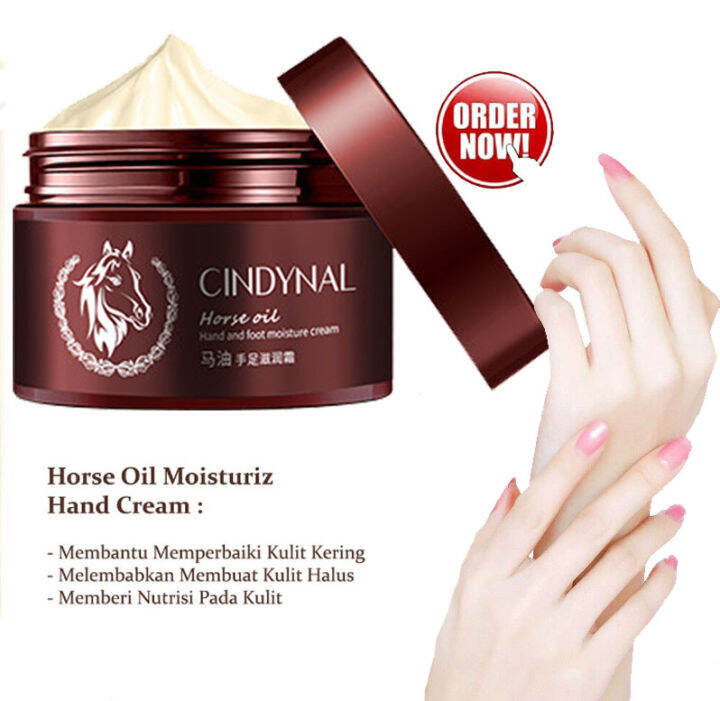 Cindynal Horse Oil / Lotion Krim Tangan Dan Kaki Menghaluskan Kulit