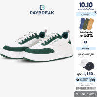 DAYBREAK T-City Leather Hunter Green รองเท้าผ้าใบ หนังแท้ ผู้ชาย ผู้หญิง Antibacterial เป็นมิตรต่อสิ่งแวดล้อม