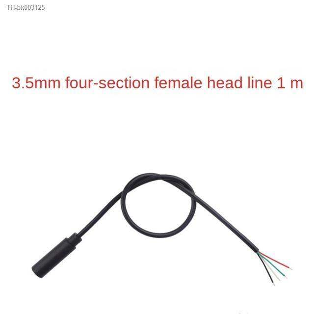 3-5mm-1-8-mono-stereo-male-plug-female-jack-connector-2-3-4-pole-pin-aux-extension-wire-diy-audio-headphone-repair-cable-30cm