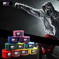 1Pair 3M5M Poly&amp;Cotton Boxing Handwraps Elastic Bandage Gloves Wrist Support For Boxing Kickboxing Muay Thai MMA Hand Wraps