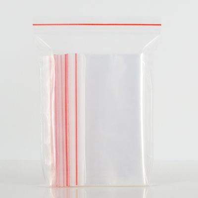 100pcs/pack Small Zip Lock Plastic Bags Reclosable Transparent Bag Vacuum Storage Bag Clear Bags Thickness