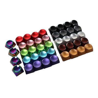 Aluminum Alloy Metal Keycaps XDA Profile Not Print Cover Multicolor Backlit for Mechanical H8WD