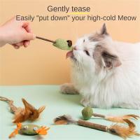 TEX1Pc Cat Toys Catnip Chew Toys Safety Healthy Edible Catnip Balls Catnip Toys Cat Mint Molar Teeth Clean Teeth Game Cat Supplies