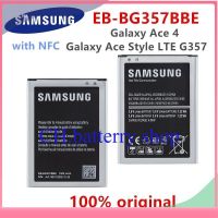 SAMSUNG Original EB-BG357BBE เปลี่ยนแบตเตอรี่1900MAh สำหรับ Samsung Galaxy Ace 4 Galaxy Ace Style LTE SM-G357FZ G357พร้อม NFC