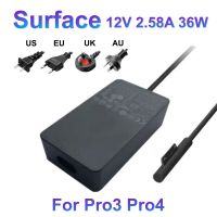 2.58A 12V สำหรับ Microsoft Sur อะแดปเตอร์ไฟ Pro4 Pro3 1724 1631 36W ที่ชาร์จ5V 1A