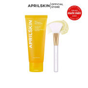 Set mặt nạ lột tẩy da chết Aprilskin Calendula Peel Off Pack + cọ