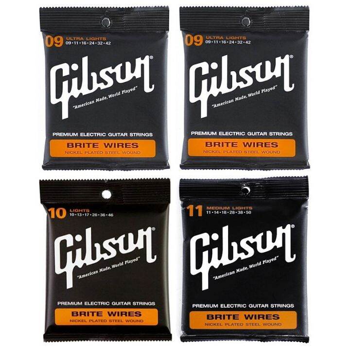 Gibson Electric Guitar Strings Nickel Wound for Electric Guitar Strings
