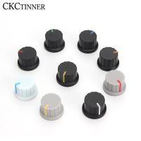 12 pcs 6mm knob plastic band indicating volume speaker adjustment constant pressure power amplifier knob cap Guitar Bass Accessories