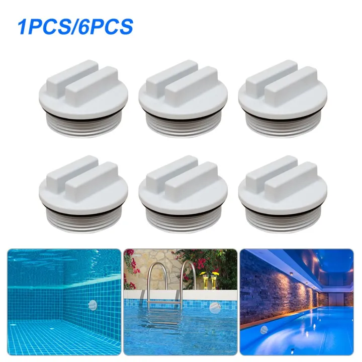 Rebrol【New Arrive】1.5“ Threaded Swimming Pool Return Line Plug with O