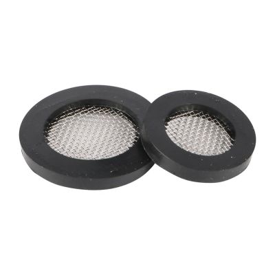 【DT】hot！ 10 Pcs/lot O-Ring Hose Gasket Flat Rubber Washer With Filter Net for Faucet Grommet 1/2“ 3/4  Gaskets 40 Mesh