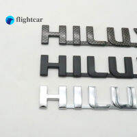 Flightcar สำหรับ Hilux Fortuner ตราโลโก้รถสัญลักษณ์สีโครมสติกเกอร์3D 187*33มม