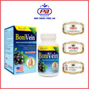 Viên Uống BoniVien Hỗ Trợ Điều Trị Trĩ Và Giãn Tĩnh Mạch Chân 30 Viên