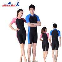 Wetsuit Stinger Skin Men Women Short Sleeve Jump Swimsuit Swimwear Beach Clothes