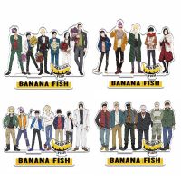 Japan Anime Banana Fish Double Side Acrylic Stand Model Plate Ash Lynx Okumura Eiji Family Souvenir Cosplay Desk Decor Keychain