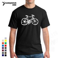 Funny Design Cycl Bicycle Printed T Shirts Fashion 16 Colors Casual Men Round Collar Short Sleeve T-shirt Unisex Tops Tees 3XL XS-4XL-5XL-6XL