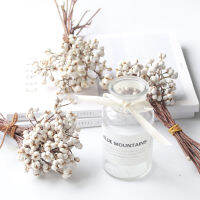 【【European Home Decoration Vase Dry Flower Bouhroom Grass Small Ginkgo Flower Arrangement Party DIY Artificial Flower ！