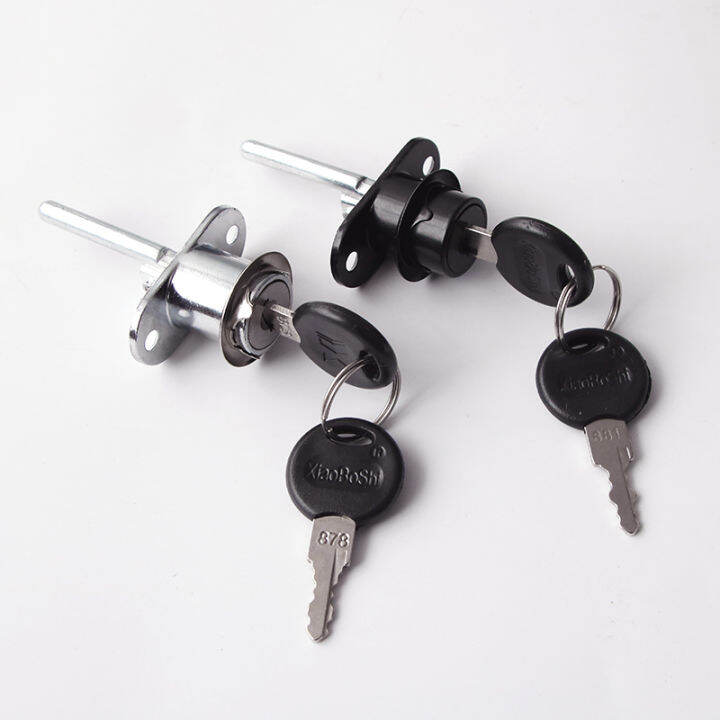 Room desk drawer lock three interlocking filing lock lock head