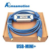 Res.❇USB-MINI เหมาะกับ A6 A5พานาโซนิคชุดเซอร์โวไดรเวอร์การแก้จุดบกพร่องสายเคเบิล USB-A5/A6การเขียนโปรแกรม