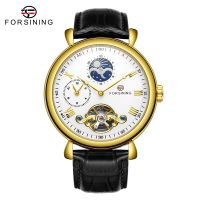 ⌚ForXining นาฬิกาข้อมือสำหรับผู้ชายนาฬิกากลไก Tourbillon นาฬิกาผู้ชายลายโครงกระดูกแนวสปอร์ตแบบทหารแบรนด์ชั้นนำของขวัญนาฬิกาผู้ชายหรูหรา8212