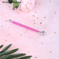 Lovegoshopping 4 PCS Fondant Cake Decorating Pen Metal Ball Flowers Sugar Craft Moing Tools ID