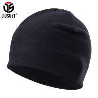 【YD】 Cationic Fabric Thermal Polar Fleece Wool Hats Knit Caps Warmer Skullies Snowboard Headwear for Men