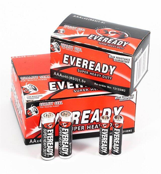 Eveready Batteries (AA/ AAA) CA Lazada PH