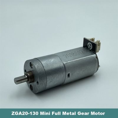 ZGA20-130มอเตอร์เกียร์มอเตอร์เกียร์ขนาดเล็ก20มม. ขนาดเล็ก DC 3V 5V 6V 420RPM ความเร็วต่ำแรงบิดขนาดใหญ่ DIY หุ่นยนต์ของเล่นรถอัจฉริยะ