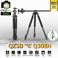 QZSD Tripod รุ่น Q308H ขาตั้งกล้อง อเนกประสงค์ กลับหัว Top View พาโนราม่า