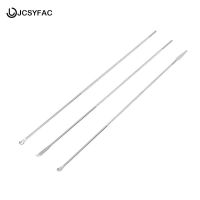 3Pcs/set Stainless Steel Earpick Wax Remover Curette Remover For Adult Anti-slip Ear Pick Spoon Ear Cleaner Tool