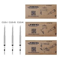 หัวเหล็ก C115-101 C115-118 C115-112ของแท้ JBC Solde สำหรับ T115 Solde Handle JBC Sugon T28 T36 Solde Station