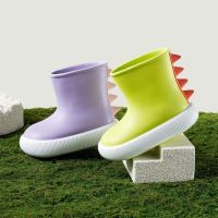 【hot sale】 ❒❇ B53 Cheerful Mario Childrens rain shoes boys and girls baby rain boots students young children cartoon boys water shoes non-slip womens rubber shoes