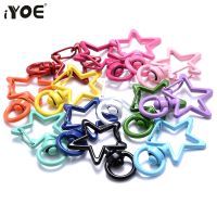 【CW】 5pcs 24X34mm Plated Big Star Clasp Hooks Jewelry Findings Making Rings Chain Accessories