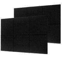 12 Pcs Acoustic Panels,Sound Proof Padding,Soundproofing Foam,Acoustic Treatment for Homes&amp;Offices,30X30X0.9CM