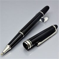 MOM MB Msk 163 Rollerball Ballpoint Fountain Pens Classics Black Resin Writing Stationery Office Supplies With Serial Number Pens