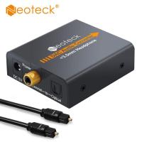 Neoteck อะแดปเตอร์ Converter ดิจิตอล Analogue Audio COAX โคแอกเซียลออปติคอล RCA R/L Converter พร้อมแจ็ค 3.5 มม. เอาต์พุตเสียง