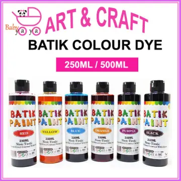 Batik Dye, Red, 100 ml, 1 Bottle