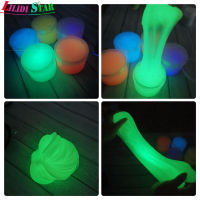 LS【ready Stock】In Stock Slime Diy สีทึบคริสตัลโคลน Luminous Foaming กาว Plasticine Cloud Clay ของเล่นสำหรับเด็ก1【cod】