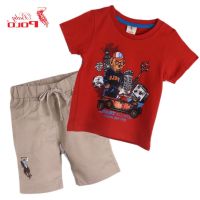 COD dsgrtytrytry Baby Polo Boy Short Sleeve Polo Bear Suit 20-201902