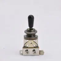 1 Piece 3-Way High Quality  Electric Guitar Pickup Selector Switch/Toggle Switch For Lp Guitar Parts Black Nickel