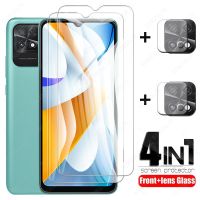 （ATG）4IN1forPoco C40 C31หน้าจอ ProtectorLens ฟิล์ม ForPoco C40แก้ว